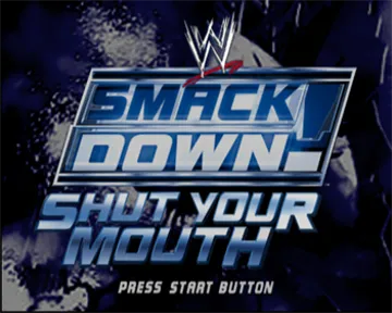 WWE SmackDown! Shut Your Mouth (Korea) screen shot title